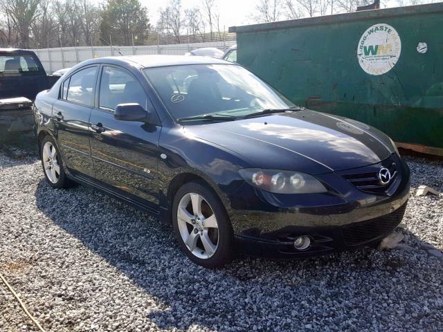 JM1BK323561521438 - 2006 MAZDA 3 S BLACK photo 1