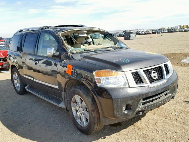 5N1AA0NE5CN612879 - 2012 NISSAN ARMADA SV BLACK photo 1