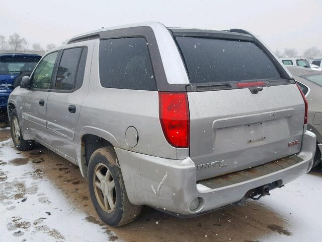 1GKET12S446207922 - 2004 GMC ENVOY XUV SILVER photo 3