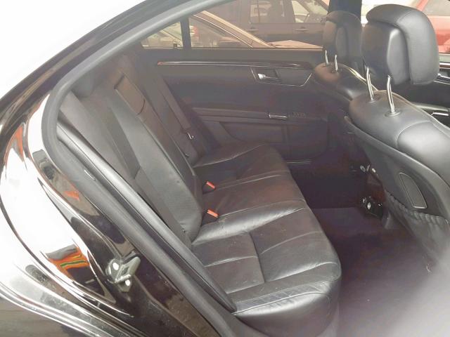 WDDNG71XX7A102471 - 2007 MERCEDES-BENZ S 550 BLACK photo 6