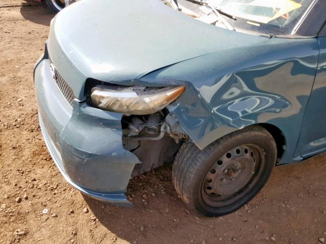 JTLKE50EX81019054 - 2008 TOYOTA SCION XB 青绿色 照片 9