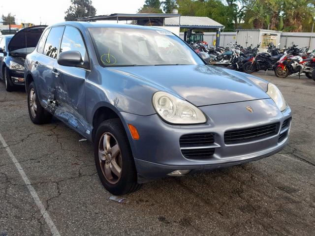 WP1AB29P35LA64323 - 2005 PORSCHE CAYENNE S GRAY photo 1