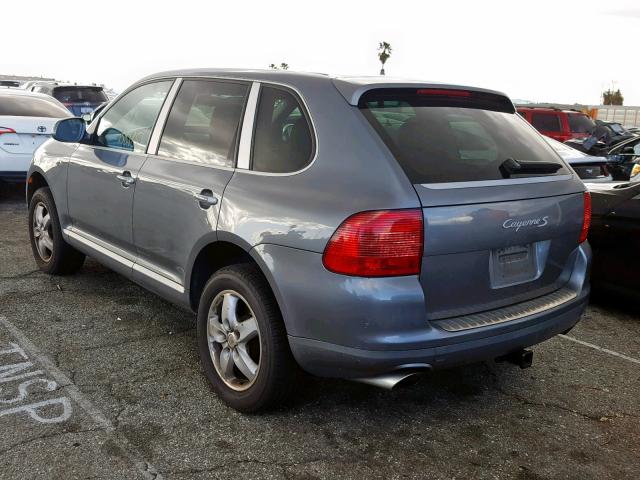 WP1AB29P35LA64323 - 2005 PORSCHE CAYENNE S GRAY photo 3