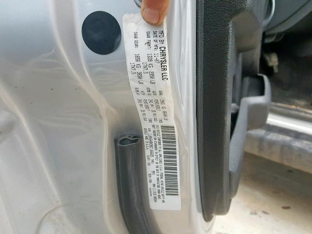 1J8HG48K98C166628 - 2008 JEEP COMMANDER SILVER photo 10