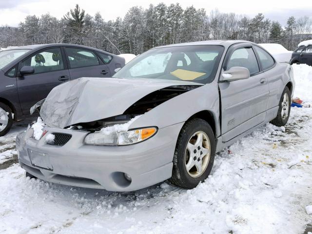 1G2WP1219WF287639 - 1998 PONTIAC GRAND PRIX SILVER photo 2