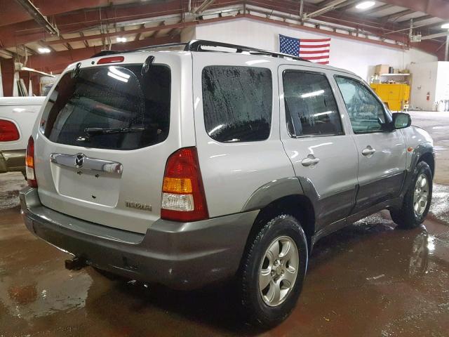 4F2CZ96184KM27721 - 2004 MAZDA TRIBUTE ES 银色 照片 4
