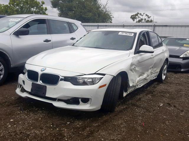 WBA3B1C56FK141606 - 2015 BMW 320 I WHITE photo 2