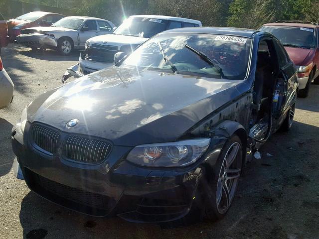 WBAKG1C51CE839614 - 2012 BMW 335 I SULE BLACK photo 2