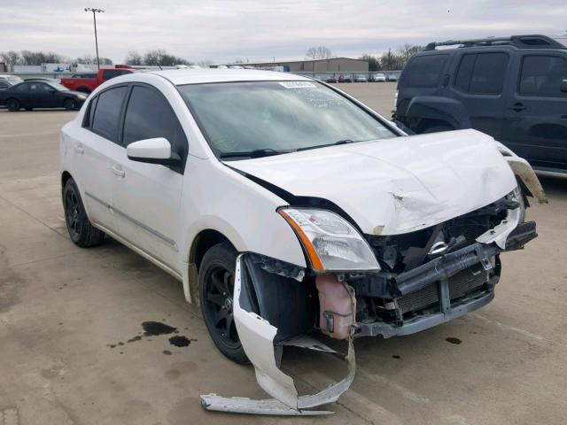 3N1AB6AP8AL722319 - 2010 NISSAN SENTRA 2.0 WHITE photo 1