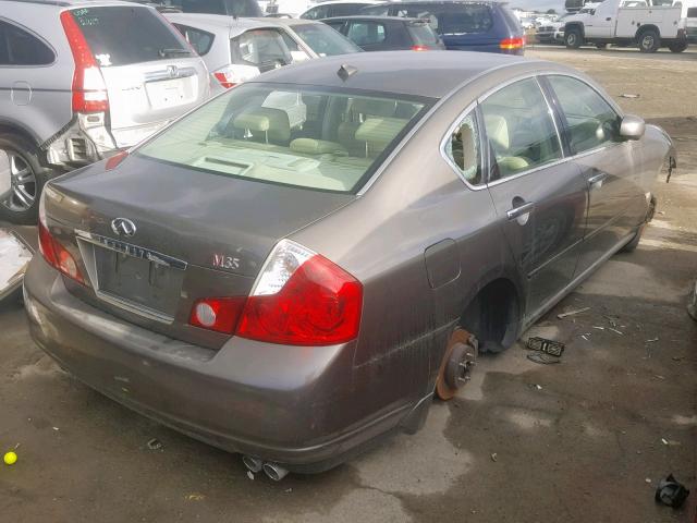 JNKAY01E46M115062 - 2006 INFINITI M35 BASE GRAY photo 4