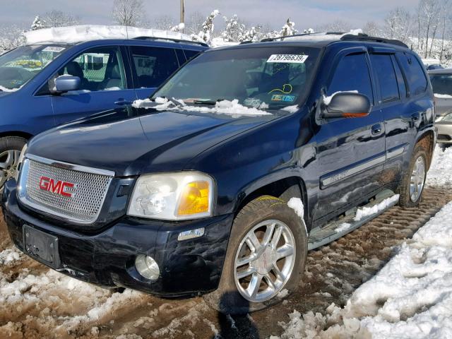 1GKDT13S532189348 - 2003 GMC ENVOY BLACK photo 2