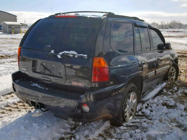 1GKDT13S532189348 - 2003 GMC ENVOY BLACK photo 4