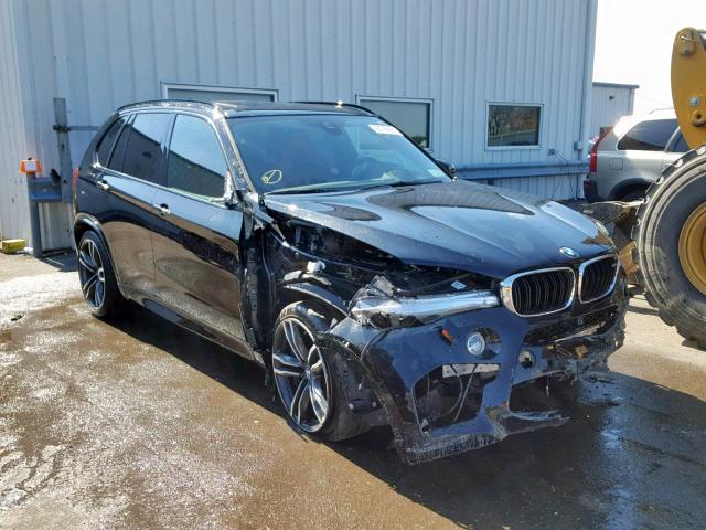 5YMKT6C39H0U39600 - 2017 BMW X5 M BLACK photo 1