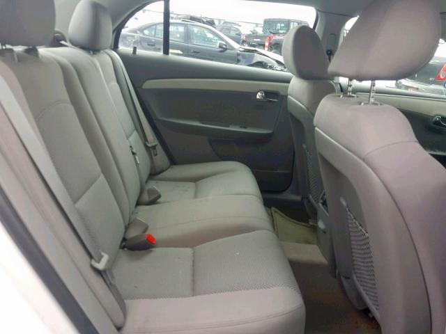 1G1ZA5EU8CF392054 - 2012 CHEVROLET MALIBU LS WHITE photo 6