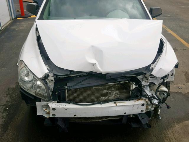 1G1ZA5EU8CF392054 - 2012 CHEVROLET MALIBU LS WHITE photo 7