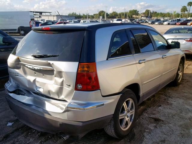 2A8GM68X47R297368 - 2007 CHRYSLER PACIFICA T SILVER photo 4