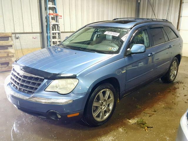 2A8GF68X87R176899 - 2007 CHRYSLER PACIFICA T BLUE photo 2