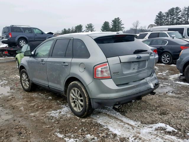 2FMDK49C57BB32532 - 2007 FORD EDGE SEL P SILVER photo 3