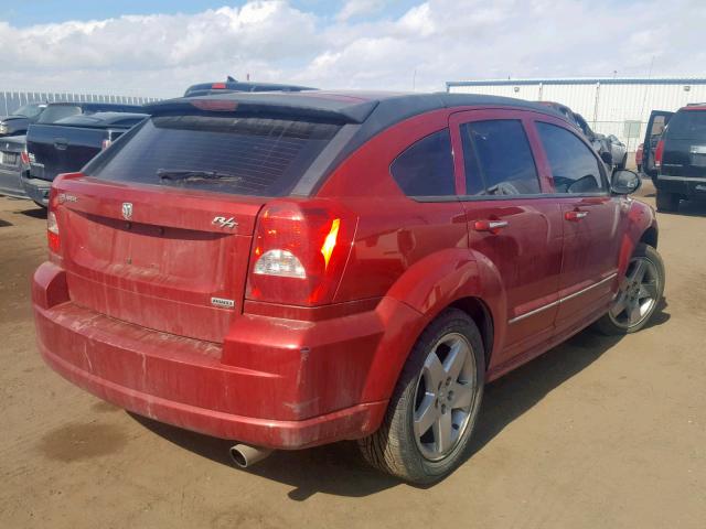 1B3HE78K77D545474 - 2007 DODGE CALIBER R/ RED photo 4