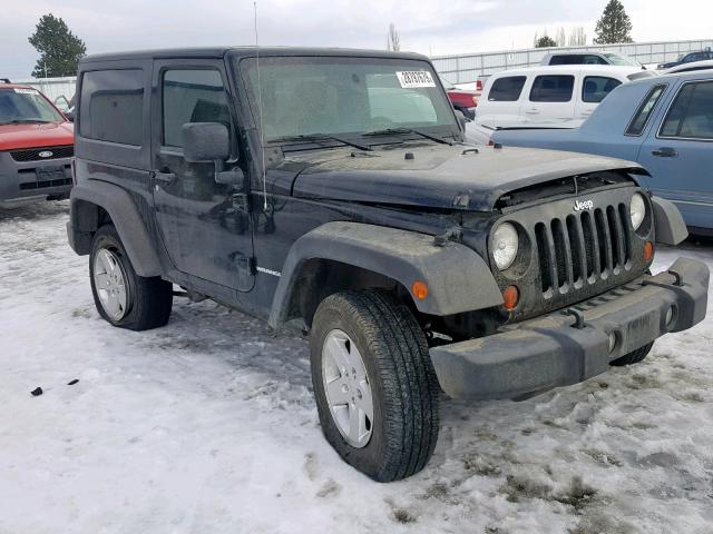 1J4AA2D10BL588915 - 2011 JEEP WRANGLER S BLACK photo 1