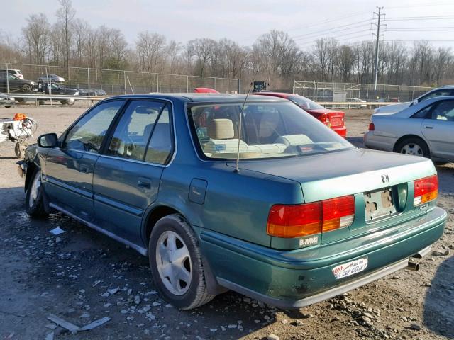 1HGCB769XPA178851 - 1993 HONDA ACCORD 10T TEAL photo 3