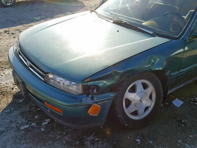 1HGCB769XPA178851 - 1993 HONDA ACCORD 10T TEAL photo 9