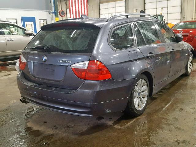 WBAVT13506KW22098 - 2006 BMW 325 XIT GRAY photo 4