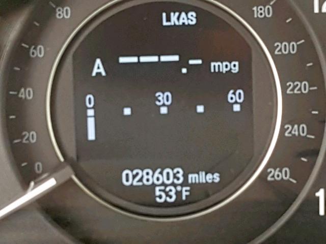 1HGCR2F94HA026063 - 2017 HONDA ACCORD EXL GRAY photo 8