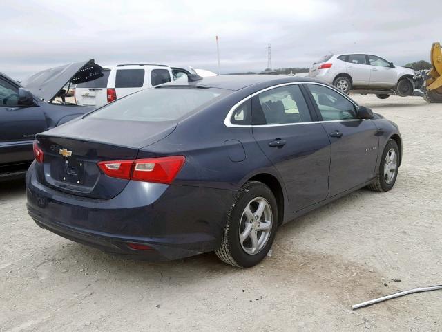 1G1ZB5ST8JF252835 - 2018 CHEVROLET MALIBU LS BLUE photo 4