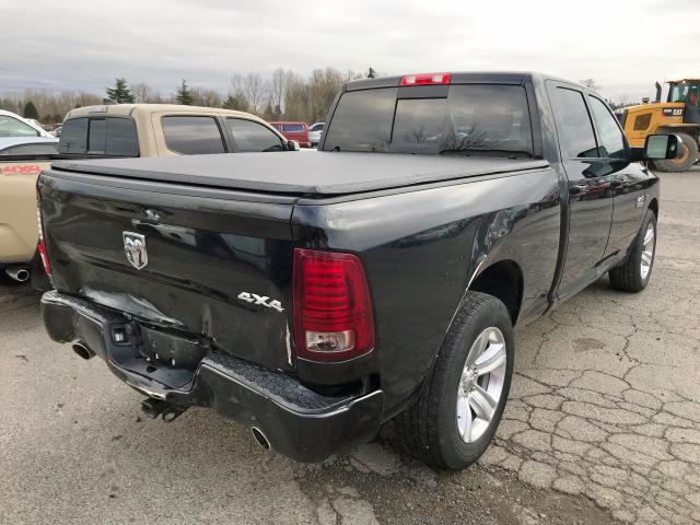 1C6RR7UT5ES312568 - 2014 RAM 1500 SPORT BLACK photo 4