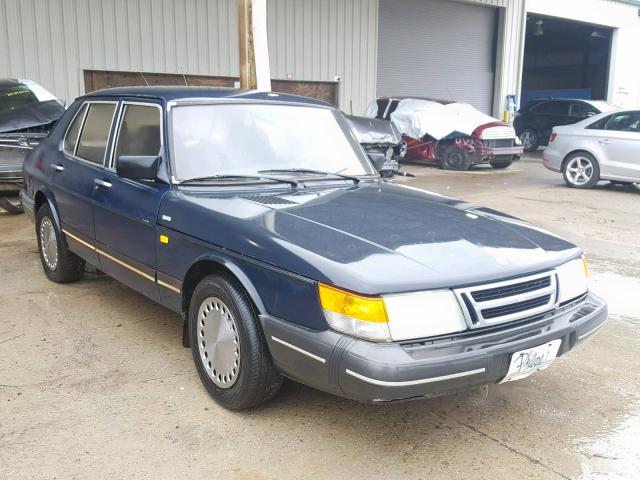 YS3AR46D5K3023361 - 1989 SAAB 900 BLUE photo 1