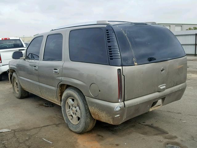 1GNEC13T83J131921 - 2003 CHEVROLET TAHOE C150 GOLD photo 3