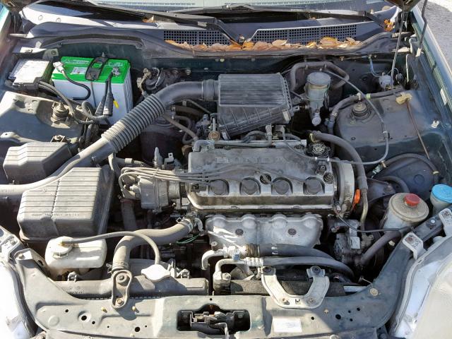 2HGEJ6615XH511121 - 1999 HONDA CIVIC BASE Yaşıl foto 7