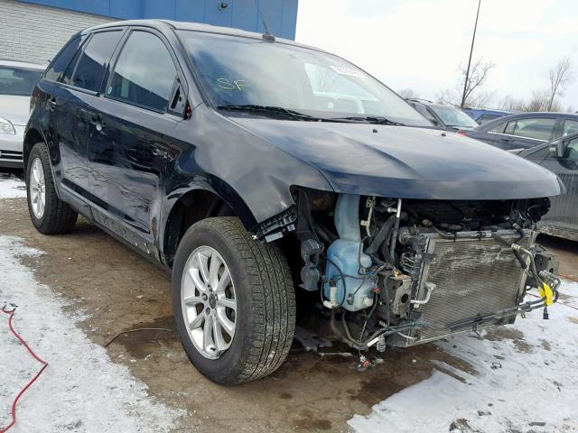 2FMDK38C29BA53284 - 2009 FORD EDGE SEL BLACK photo 1