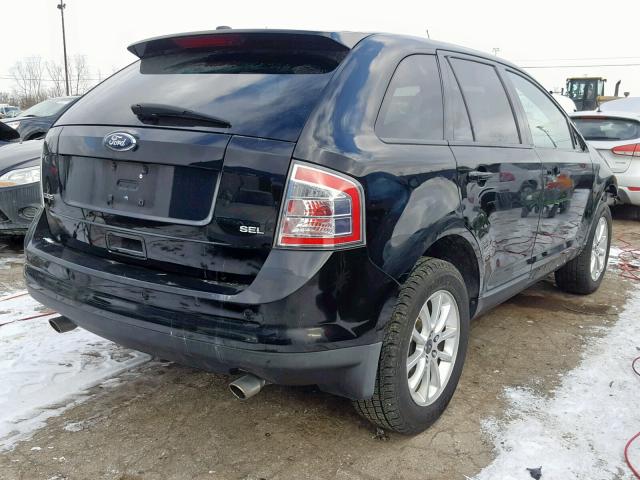 2FMDK38C29BA53284 - 2009 FORD EDGE SEL BLACK photo 4