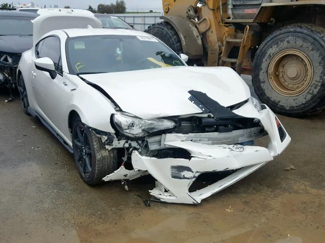 JF1ZNAA10G8701645 - 2016 TOYOTA SCION FR-S WHITE photo 1