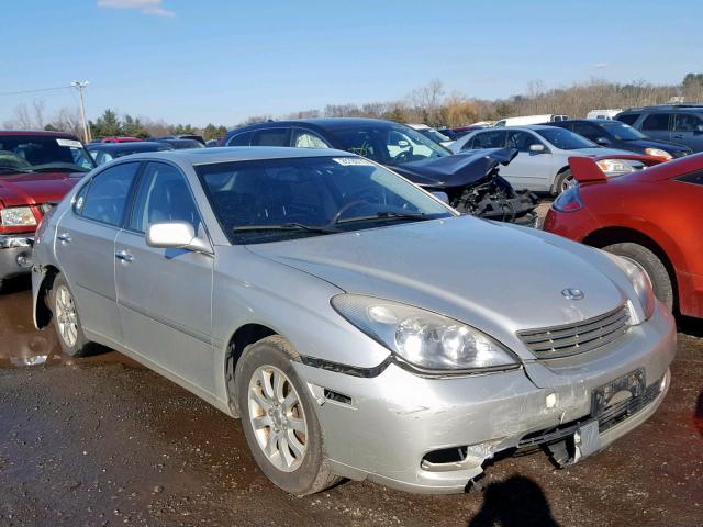 JTHBF30G130099145 - 2003 LEXUS ES 300 SILVER photo 1