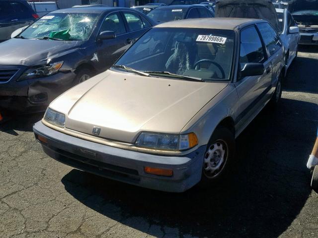 JHMED6452JS013596 - 1988 HONDA CIVIC 1.5 GOLD photo 2