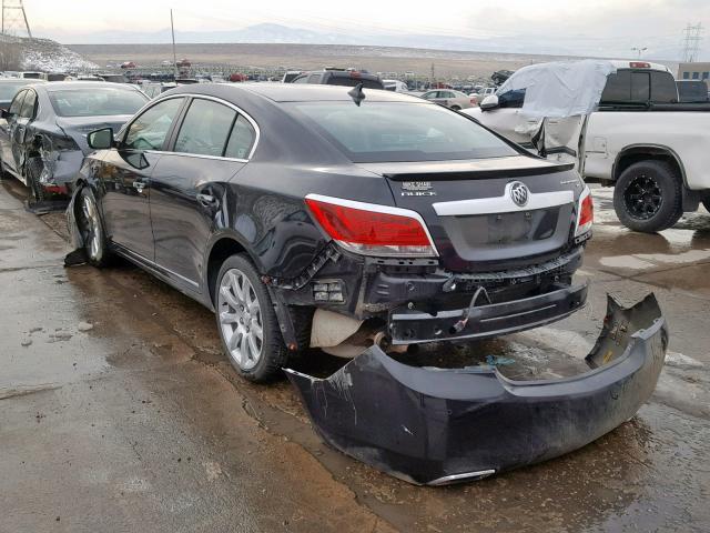 1G4GE5GV5AF256238 - 2010 BUICK LACROSSE C BLACK photo 3