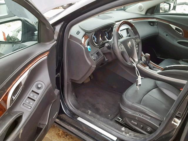 1G4GE5GV5AF256238 - 2010 BUICK LACROSSE C BLACK photo 9