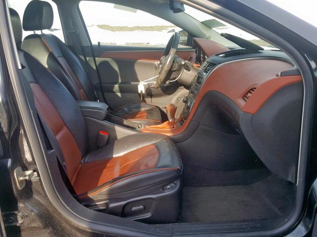 1G1ZK577X84292979 - 2008 CHEVROLET MALIBU LTZ შავი ფოტო 5