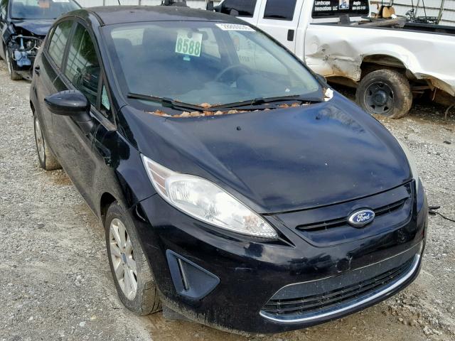 3FADP4EJ3CM137026 - 2012 FORD FIESTA SE BLACK photo 1