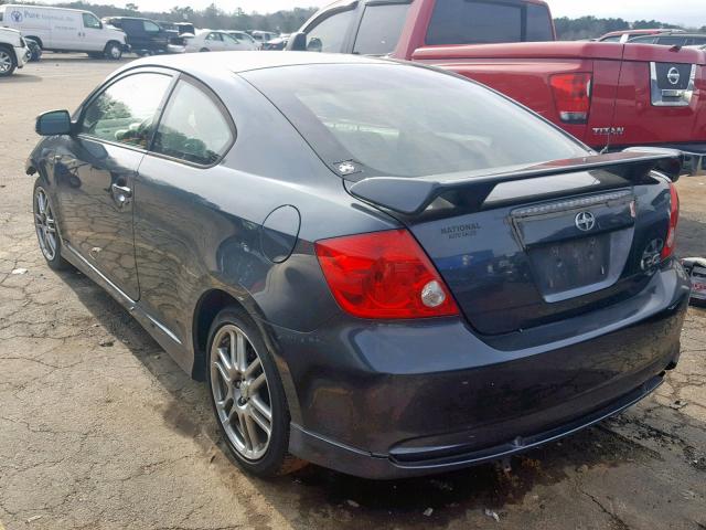 JTKDE177070149670 - 2007 TOYOTA SCION TC ნაცრისფერი ფოტო 3
