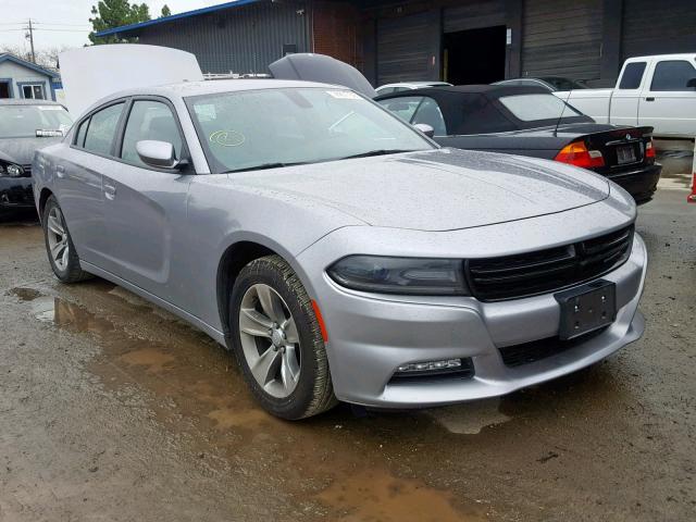 2C3CDXHG9GH276425 - 2016 DODGE CHARGER SX GRAY photo 1