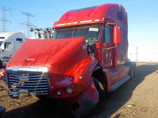 1FUYSDYB3VP687024 - 1997 FREIGHTLINER CONVENTION RED photo 2