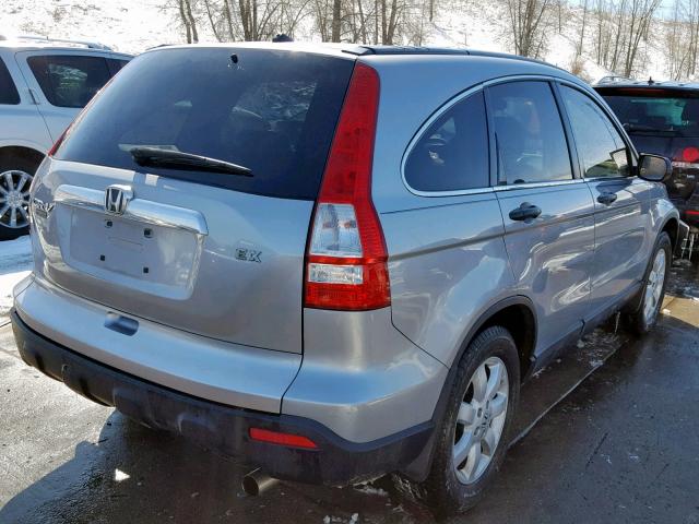 3CZRE38548G704973 - 2008 HONDA CR-V EX SILVER photo 4