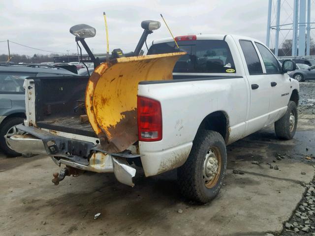 3D7KS28D86G104316 - 2006 DODGE RAM 2500 S თეთრი ფოტო 4