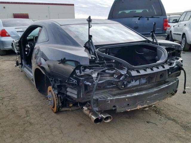 2G1FL1EP5F9800037 - 2015 CHEVROLET CAMARO ZL1 黑色 照片 3