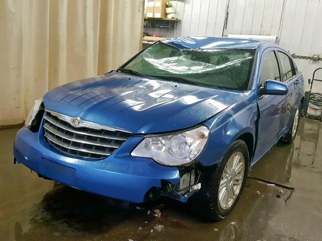 1C3LC56K28N112473 - 2008 CHRYSLER SEBRING TO BLUE photo 2