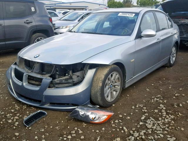 WBAVC53517FZ76763 - 2007 BMW 328 I SULE SILVER photo 2